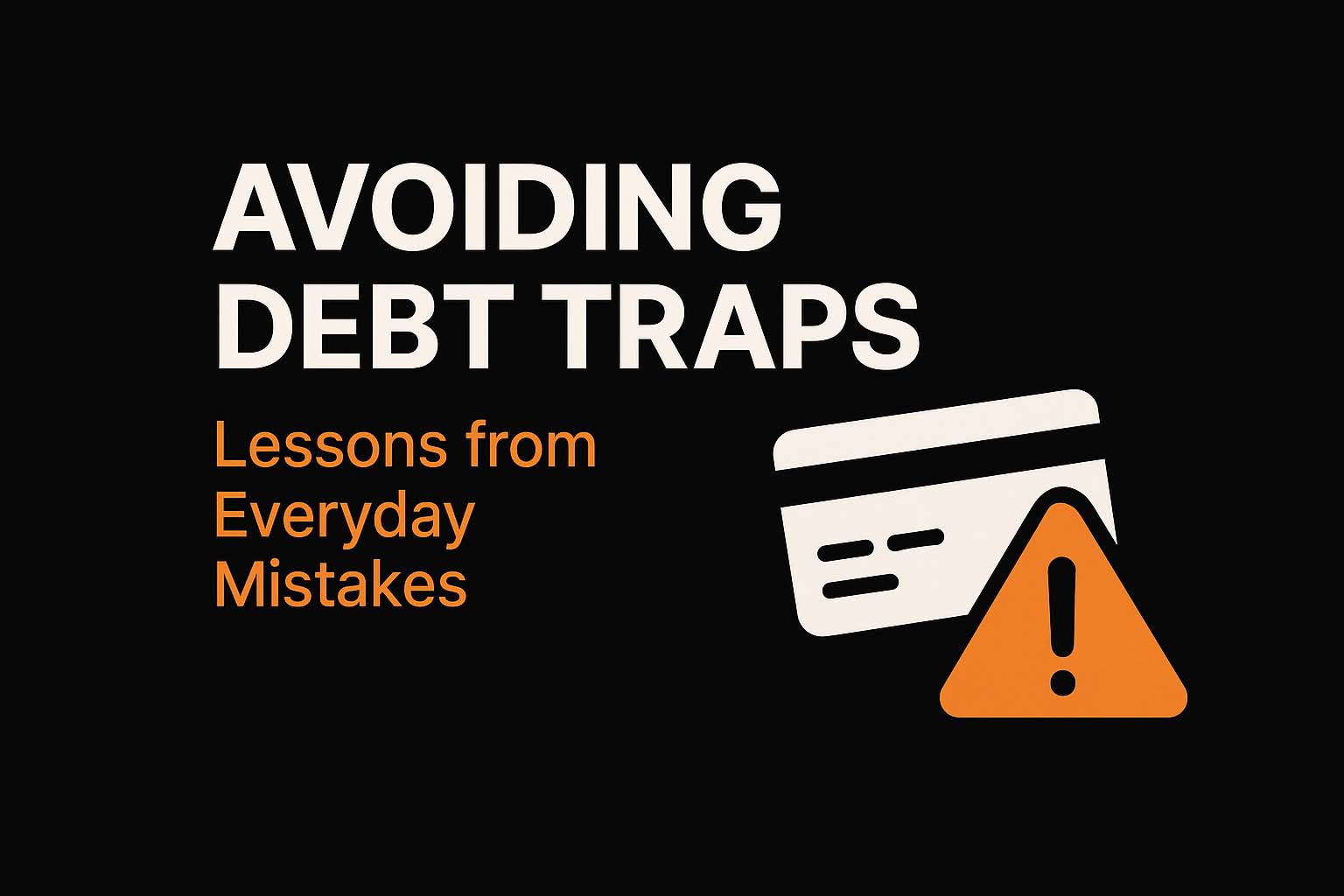 Avoiding Debt Traps: Lessons from Everyday Mistakes