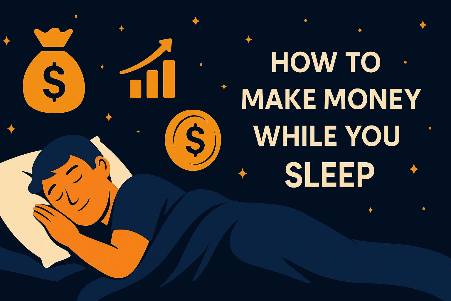 How to Make Money While You Sleep: The Beginnerโs Guide to Passive Income
