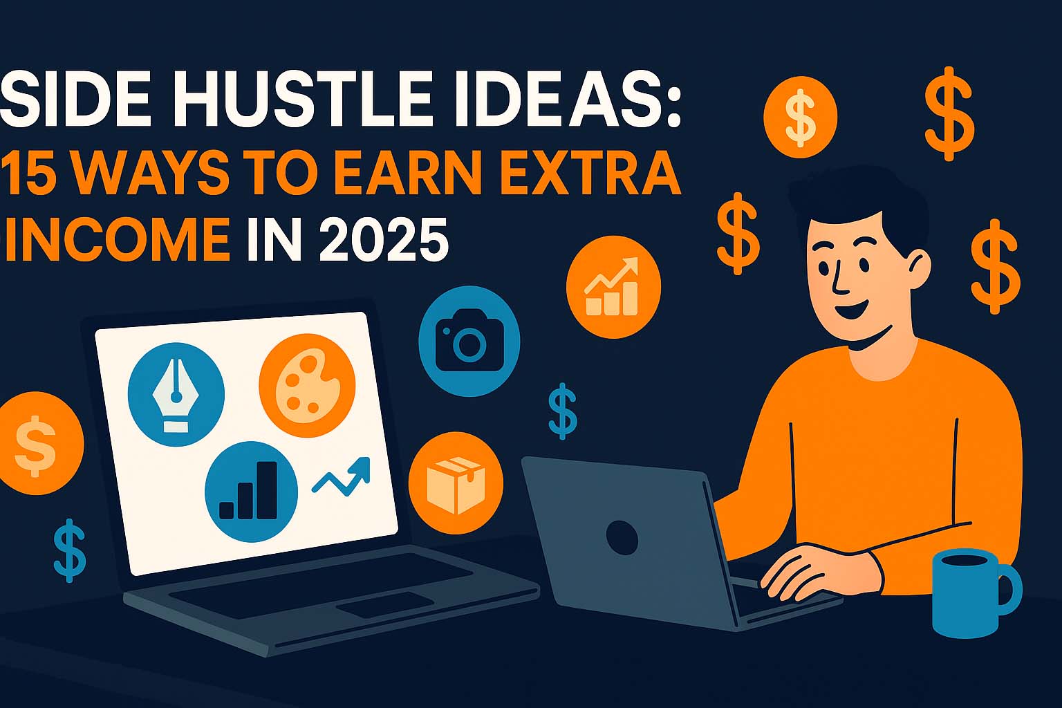 Side Hustle Ideas: 15 Ways to Earn Extra Income in 2025